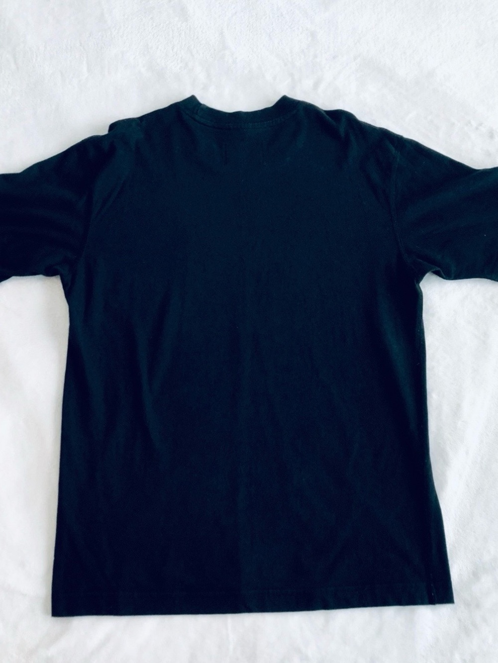 Reigning Champ Black Logo T-Shirt, Heavyweight Relaxed Fit, Sz Medium, Excellent - Picture 2 of 4